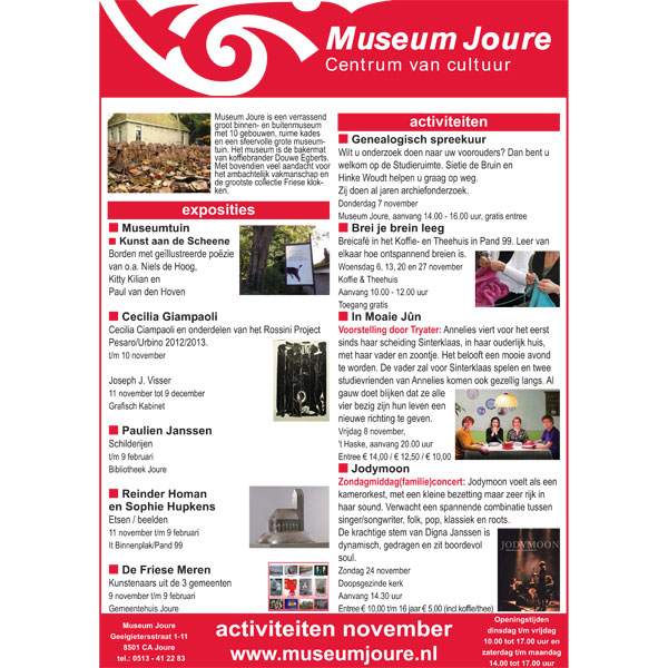 activiteiten in museum joure